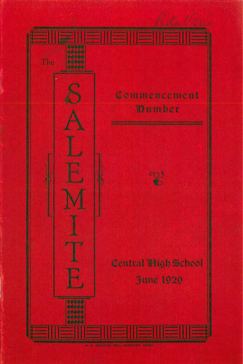 Purdys CentralHigh School - 1929 