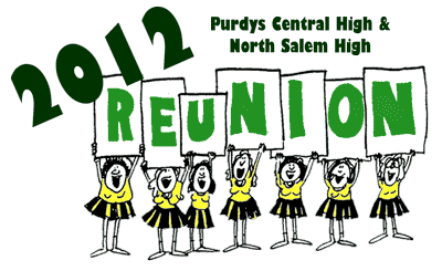 Purdys Central High 2012 Reunion logo