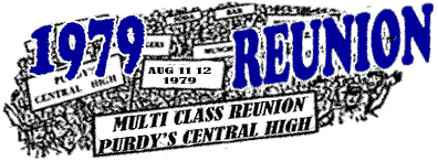 Purdys Central High 1979 Reunion
