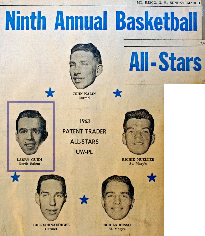 North Salem High BASKETBALL - Patent Trader Newspaper, Mt. Kisco, NY, Mar. 17, 1963 